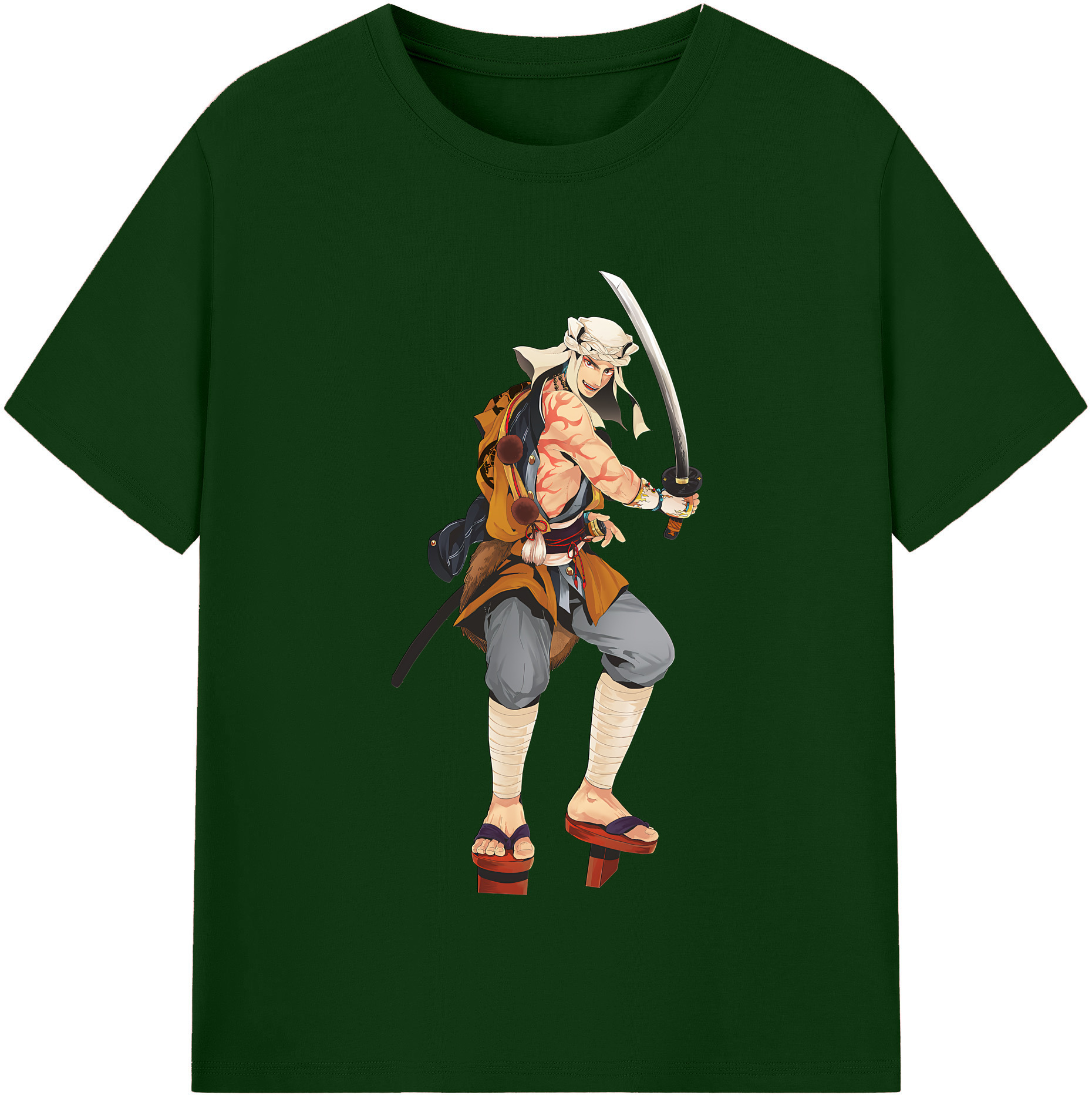 （画像用） 刀剣乱舞 Touken Ranbu 綿100％半袖Tシャツ（フロントプリント）